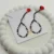 KJJ Signature 92.5 Sterling Silver Baby Nazariya – Handcrafted High-Density 2.5mm Imported Silver Ball & Faceted Black Crystal Protective Bracelets (Set of 2)