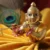 KJJ Radiant 92.5 Sterling Silver Laddu Gopal ji Nazariya – Handcrafted Shiny Silver Tube & Pink Bead Protective Rings (Set of 2)