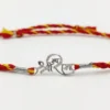Jai Shree Ram 92.5 Sterling Silver Rakhi  | Kanha Ji Jewels